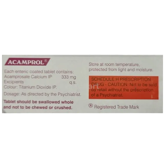 acamprol tablet 6's